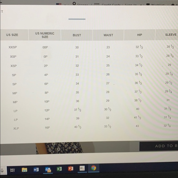 The Loft floral swing dress size SP - Picture 7 of 7